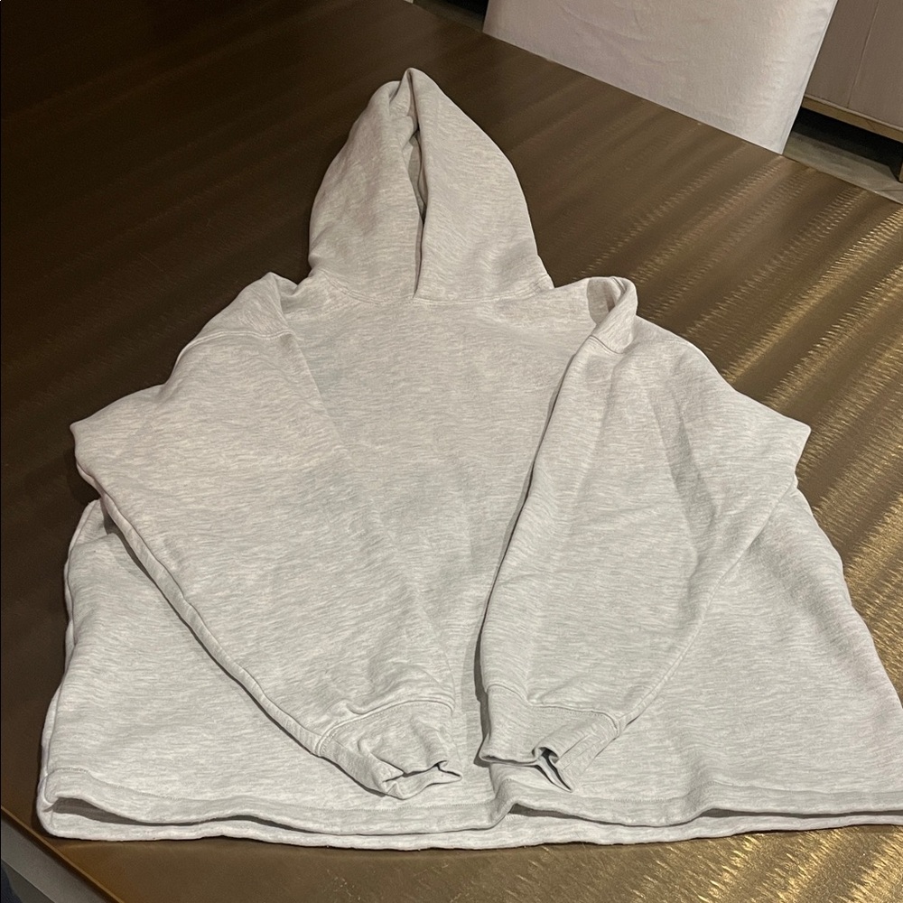 Fear of God Essentials Light Gray Hoodie